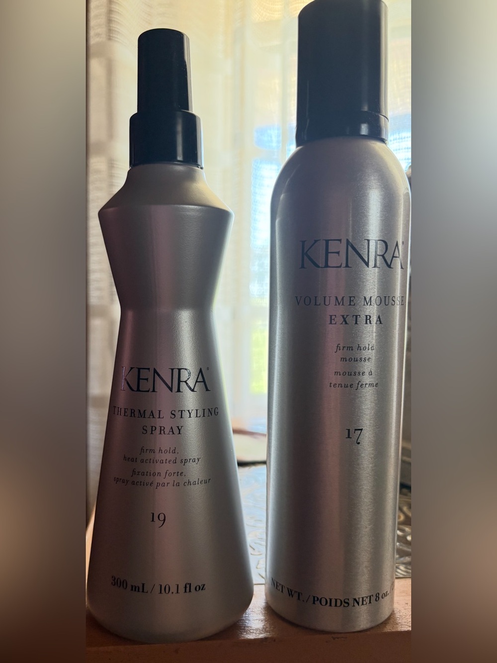 Kenra Volume Mousse Extra 17  & Thermal Styling Spray 19